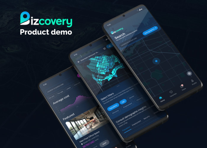 Mockup the mobile application